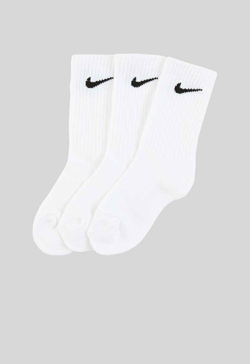 Nike - Nike crew socks 3-pack - white