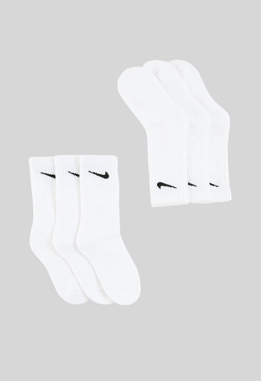 Nike - Nike crew socks 3-pack - white