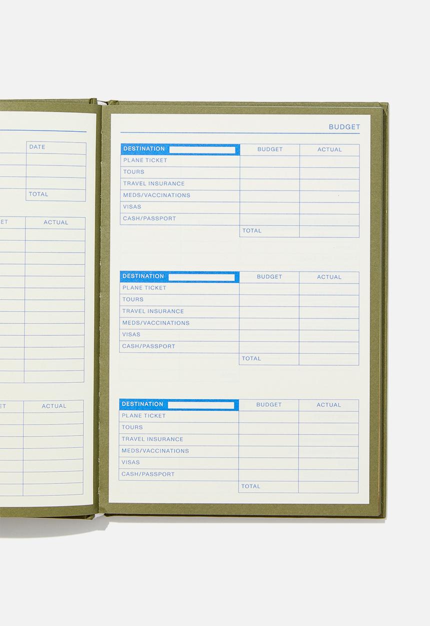 Typo - A5 activity journal - free to roam