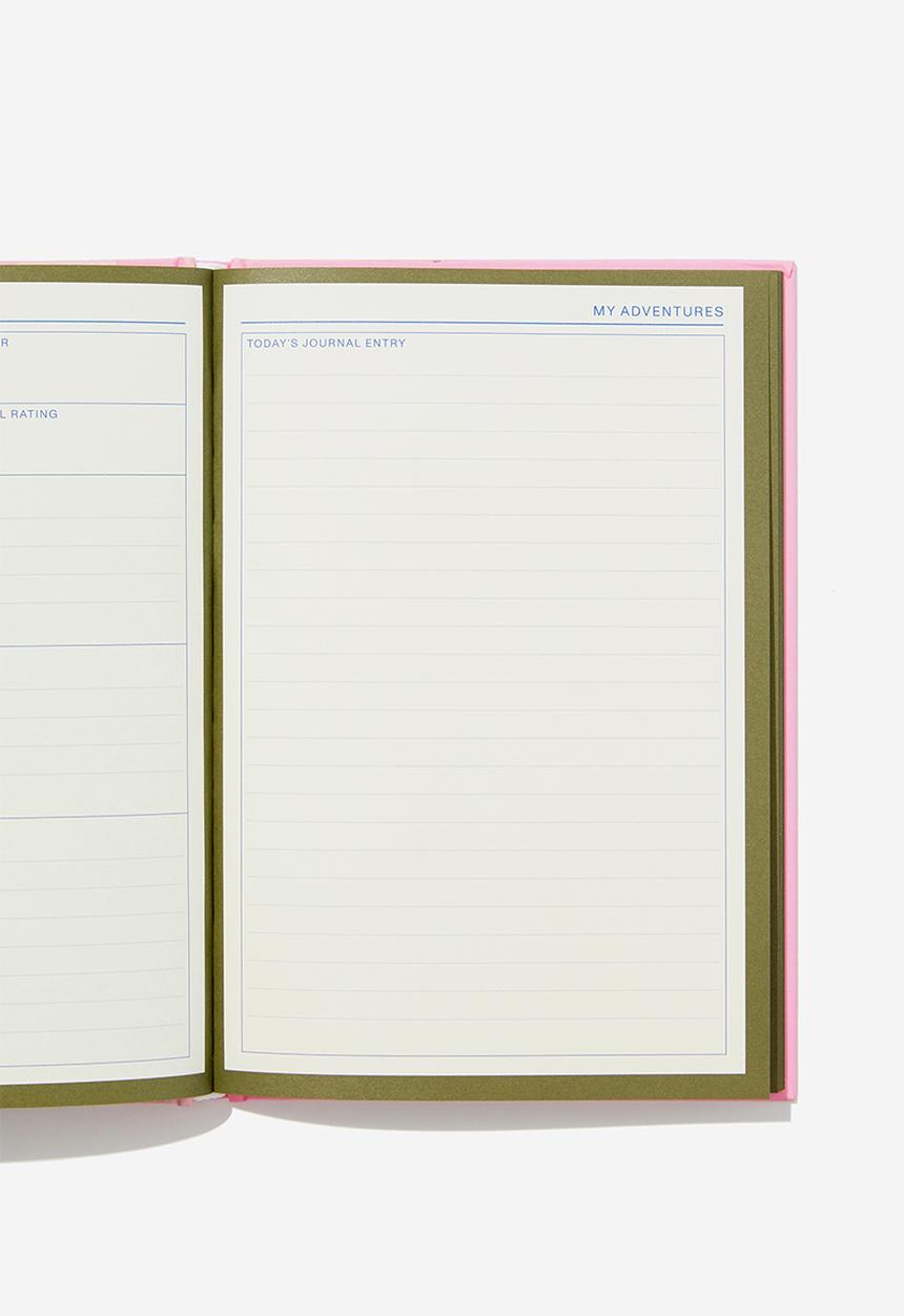 Typo - A5 activity journal - just vibin groovy frog