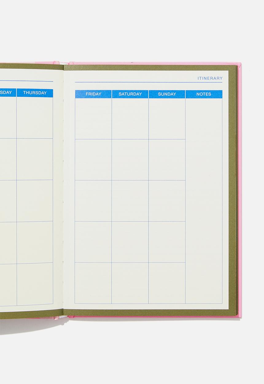 Typo - A5 activity journal - just vibin groovy frog