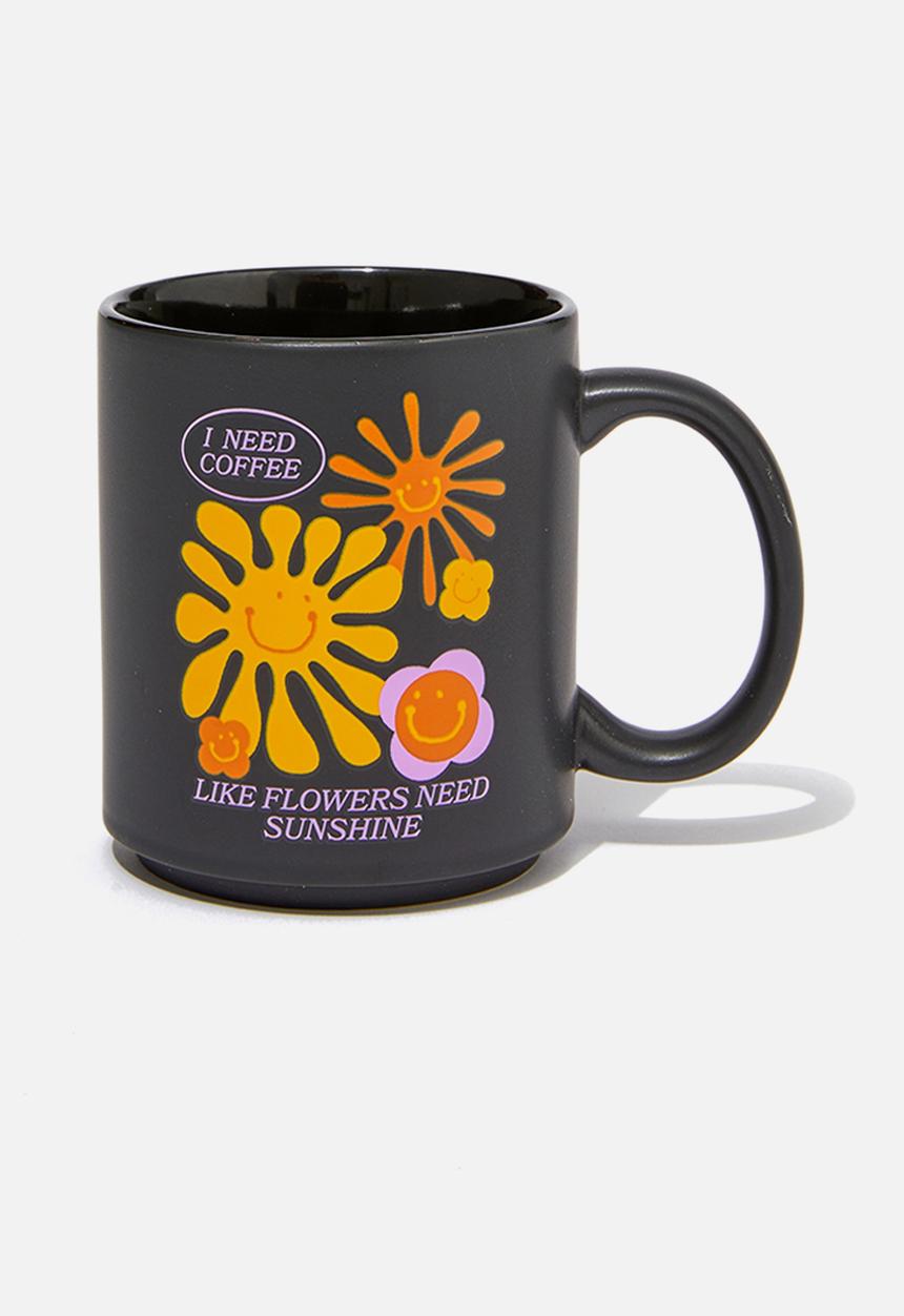 Typo - Daily mug - like flowers need sunshine
