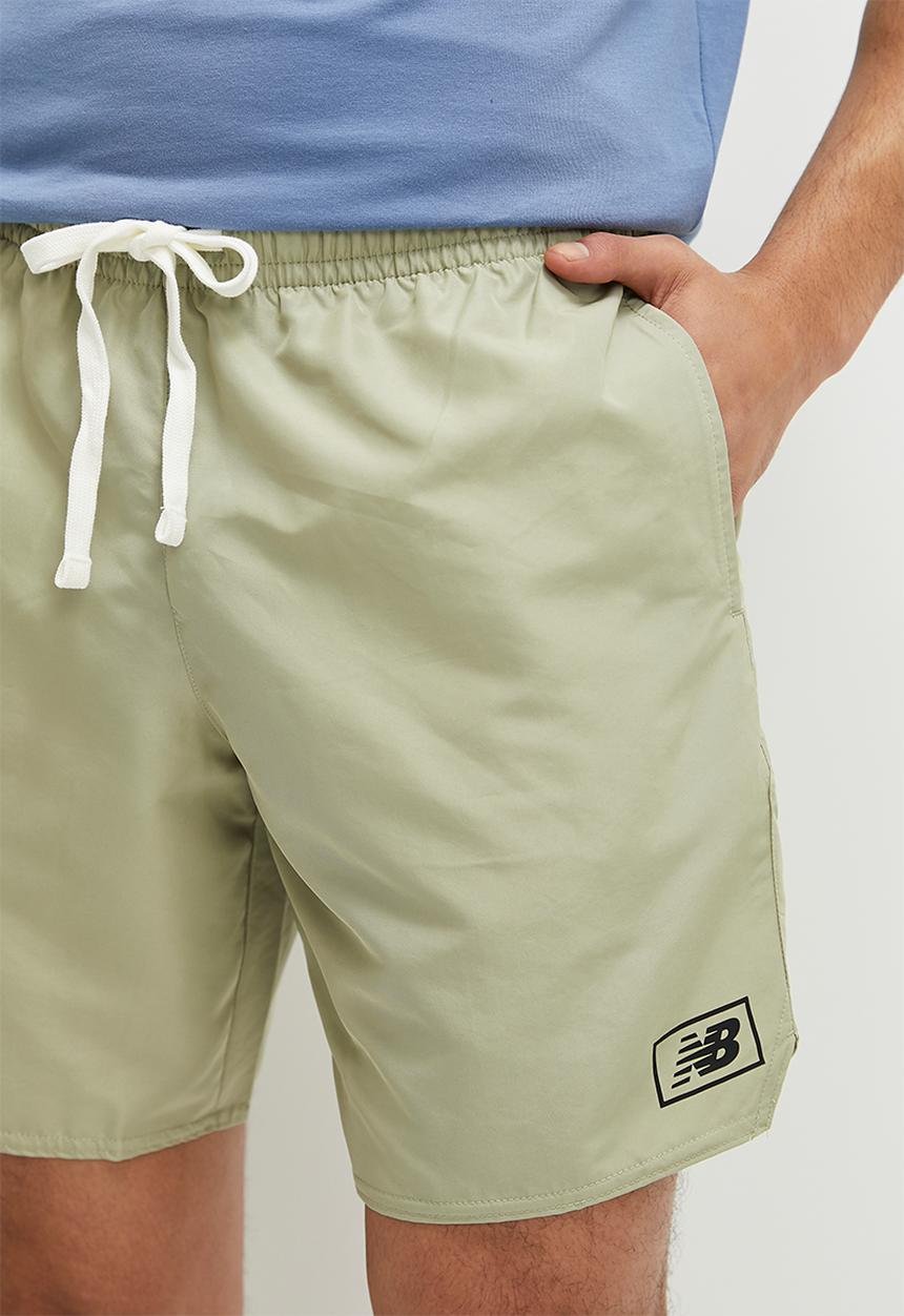 New Balance  - NB Essentials Woven Short - green