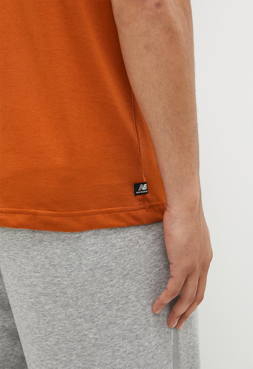 New Balance  - NB Essentials Logo Tee - orange