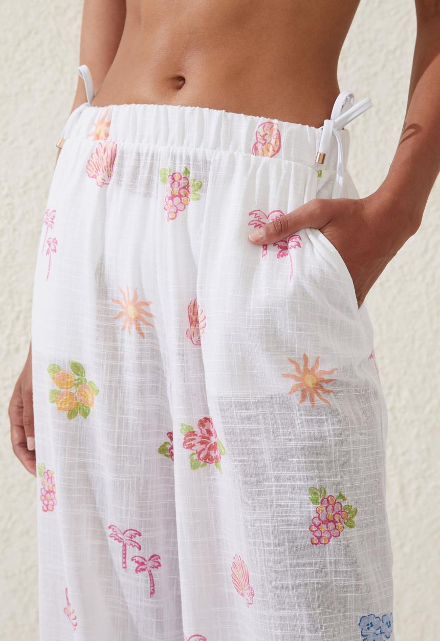 Cotton On - Relaxed Beach Pant - Sardinia