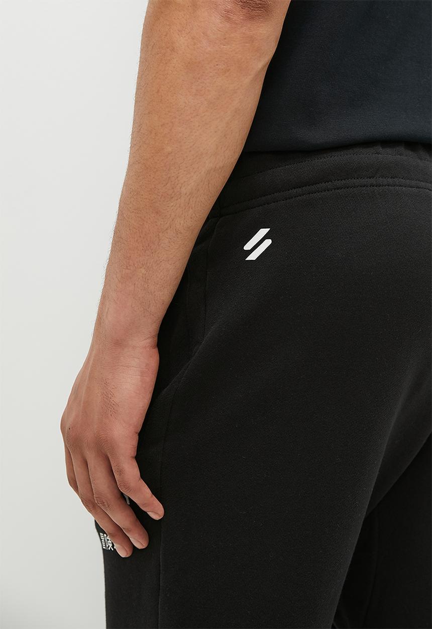 Superdry. - Code core sport jogger - black