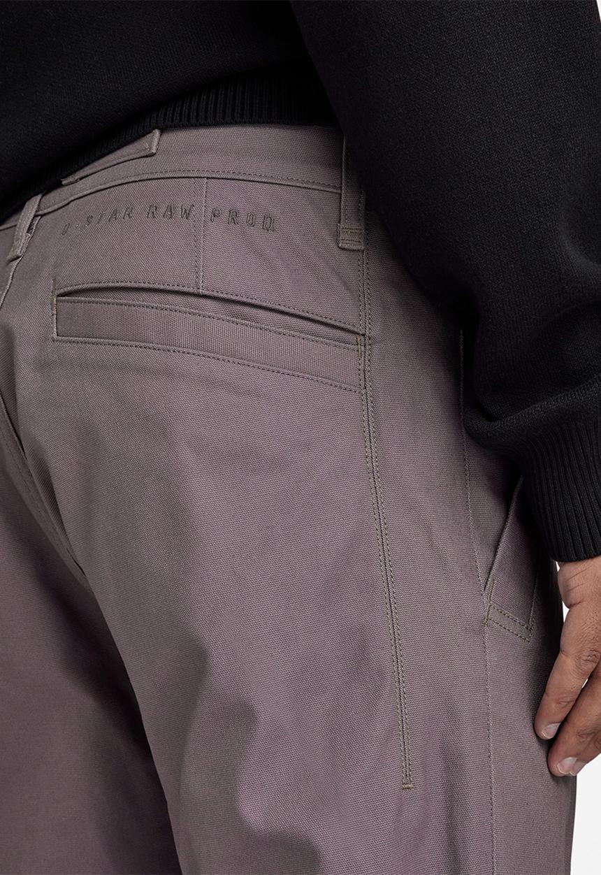 G-STAR - Bronson 2.0 slim chino backdrop stretch canvas - rabbit