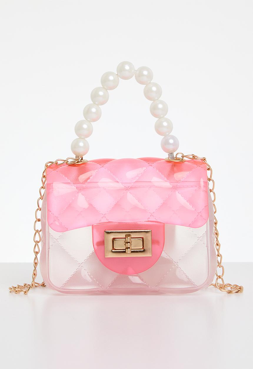 Pop Candy - Quilted hand bag - pink