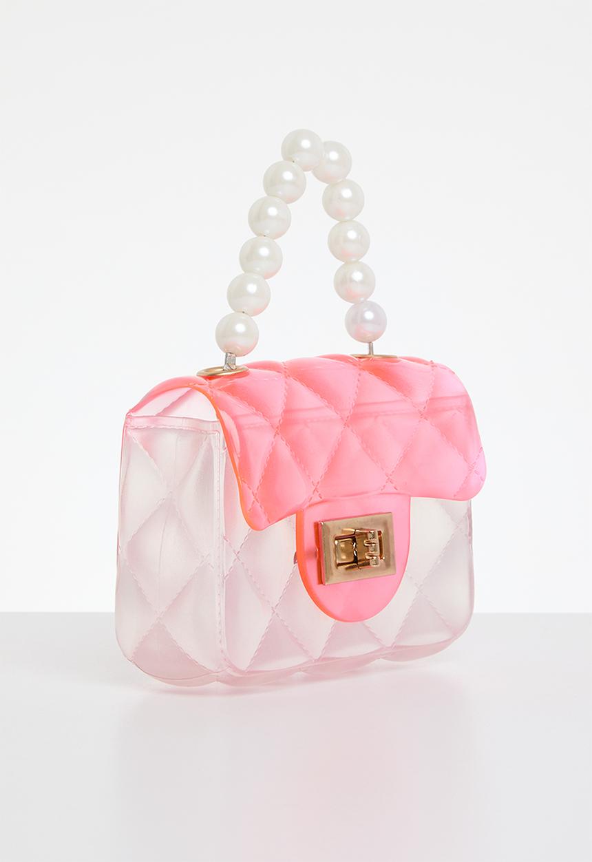 Pop Candy - Quilted hand bag - pink