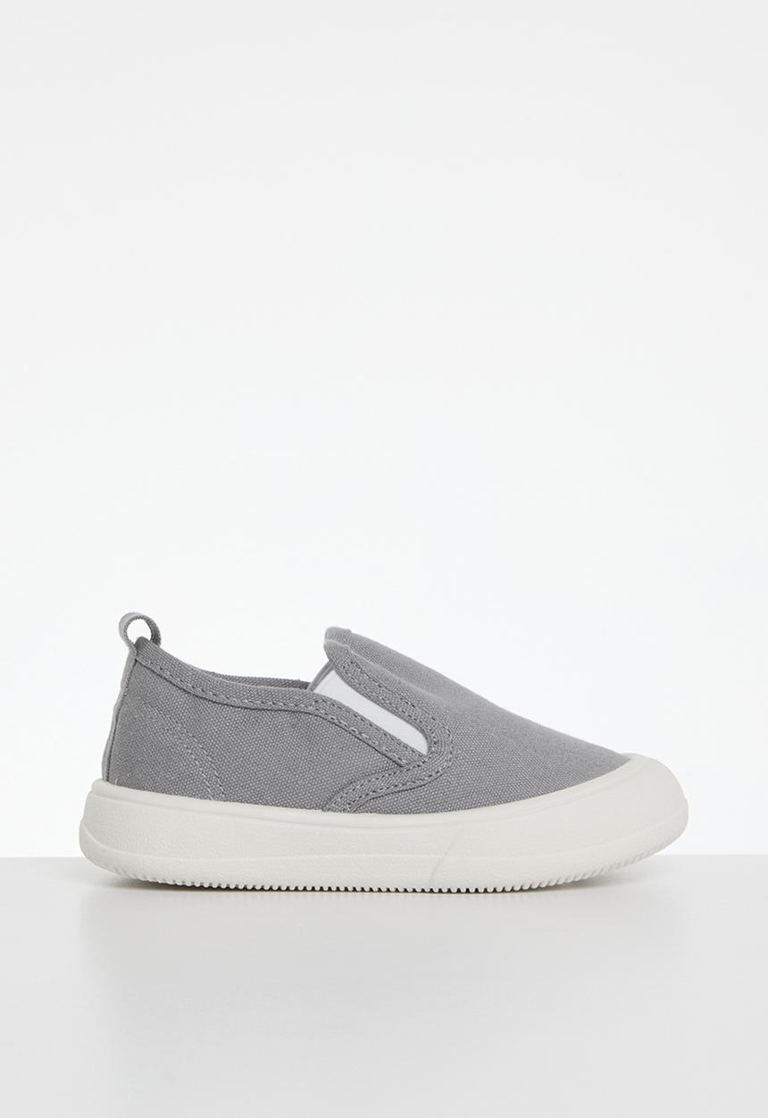 Pop Candy - Boys slip on sneakers - grey