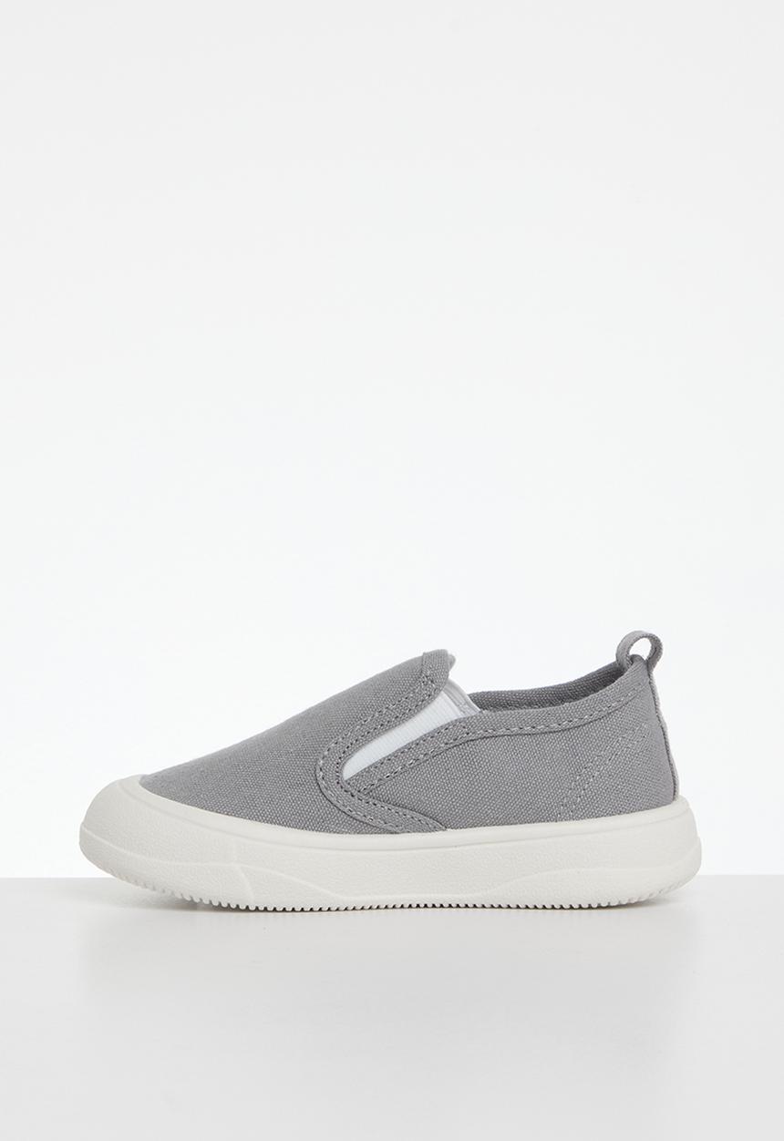 Pop Candy - Boys slip on sneakers - grey