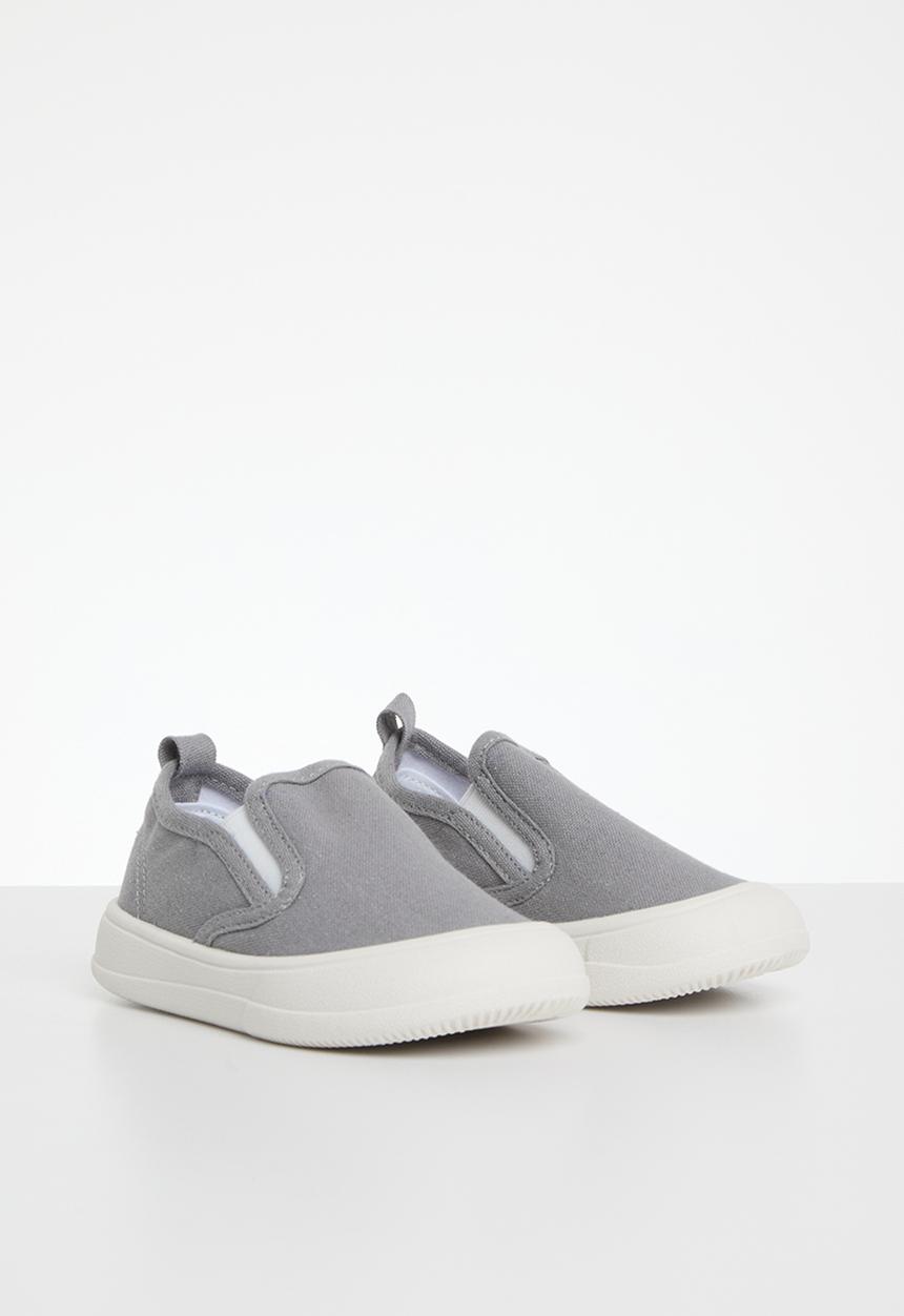 Pop Candy - Boys slip on sneakers - grey