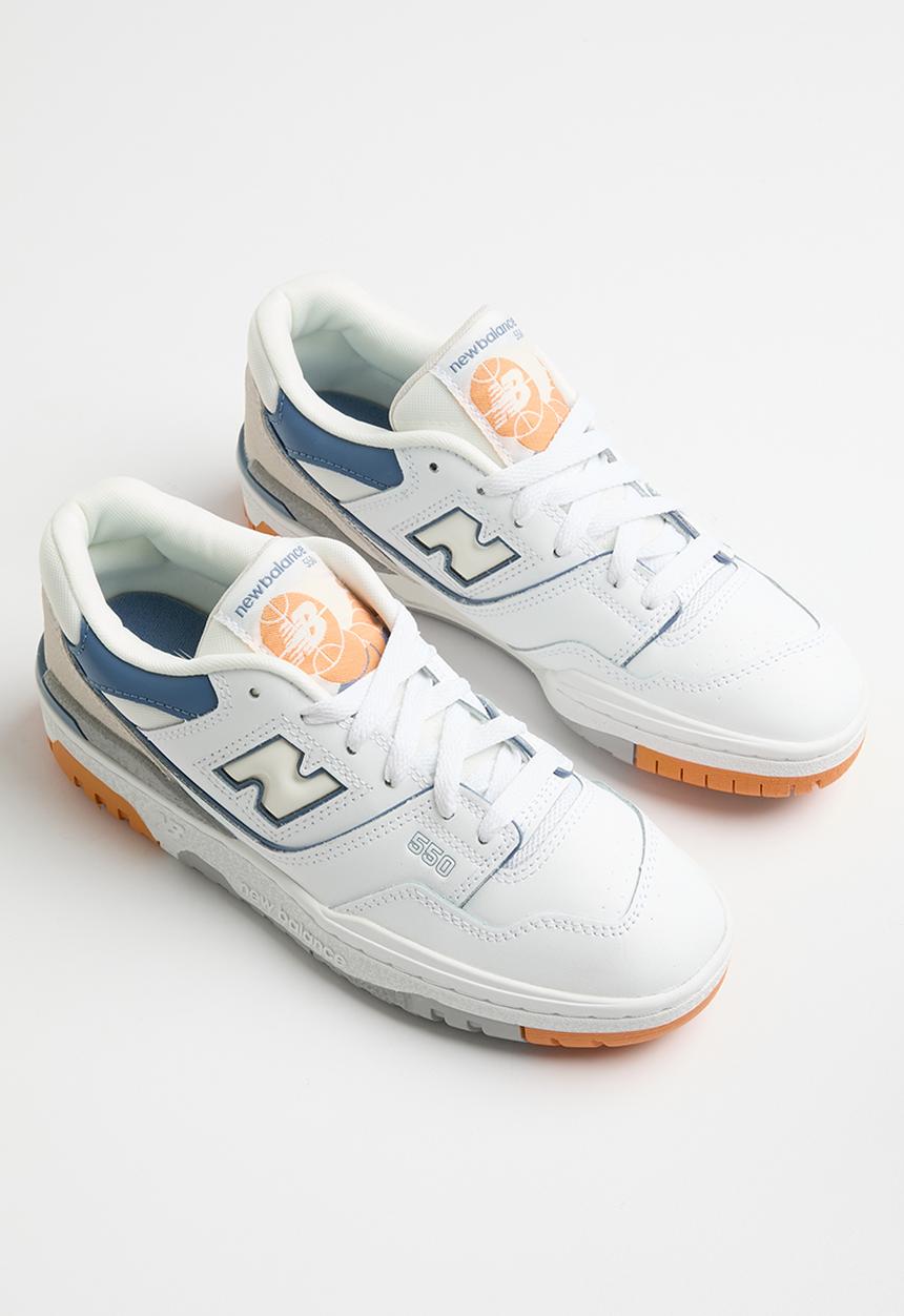 New Balance  - Kids 550 - white 