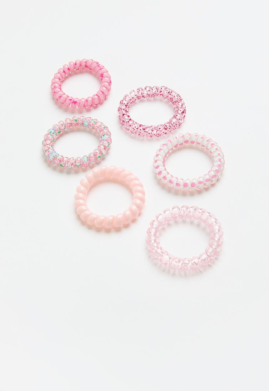 Pop Candy - Hair ties set - pink