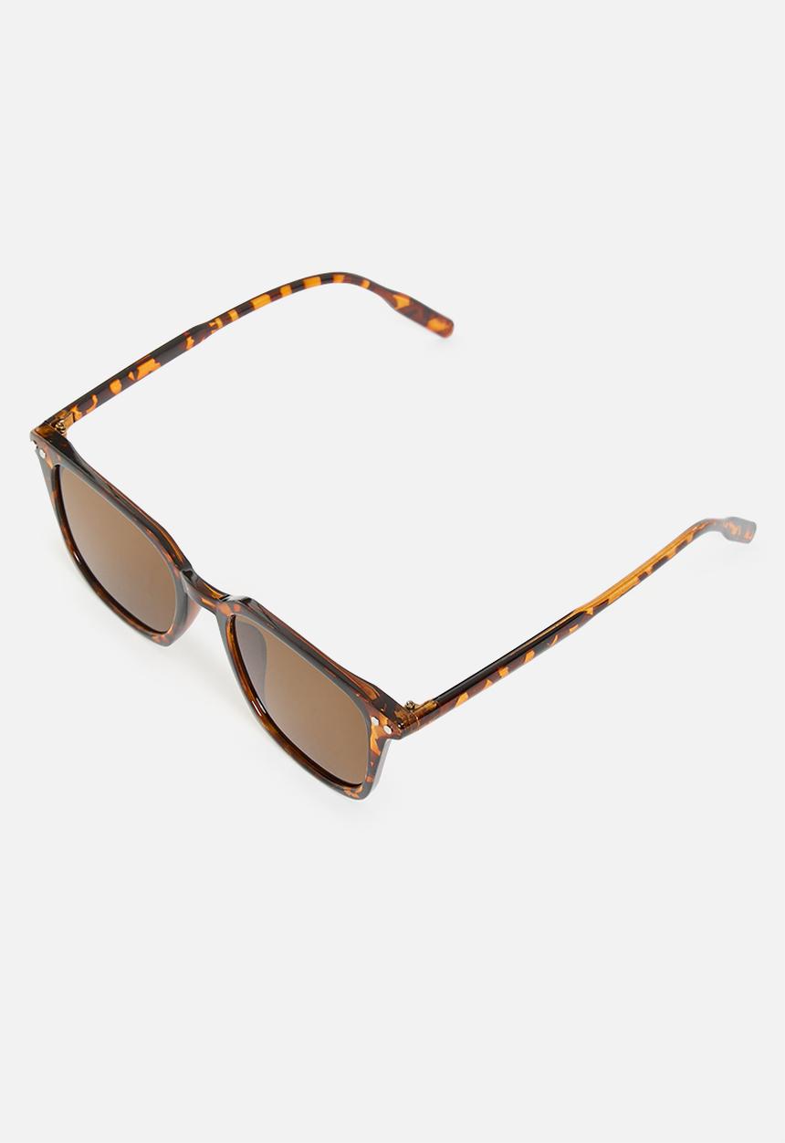 Lark & Crosse - Klan square sunglasses - tort