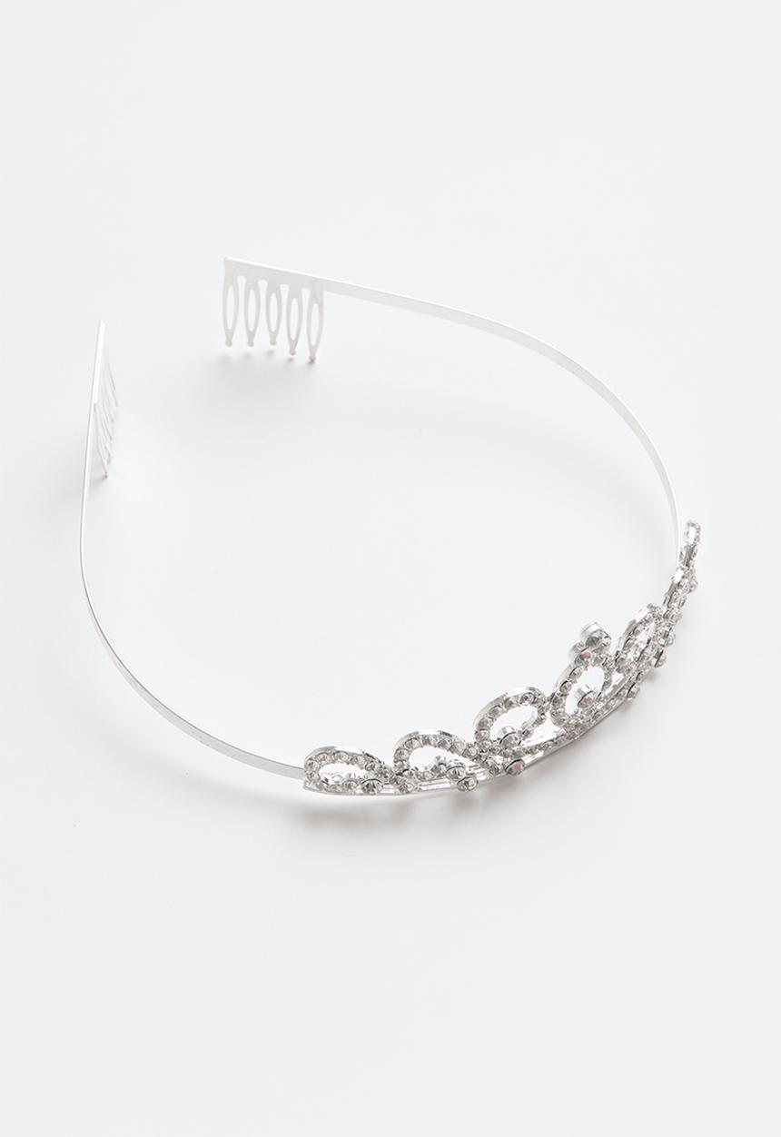 Pop Candy - Girls costume crown - silver 