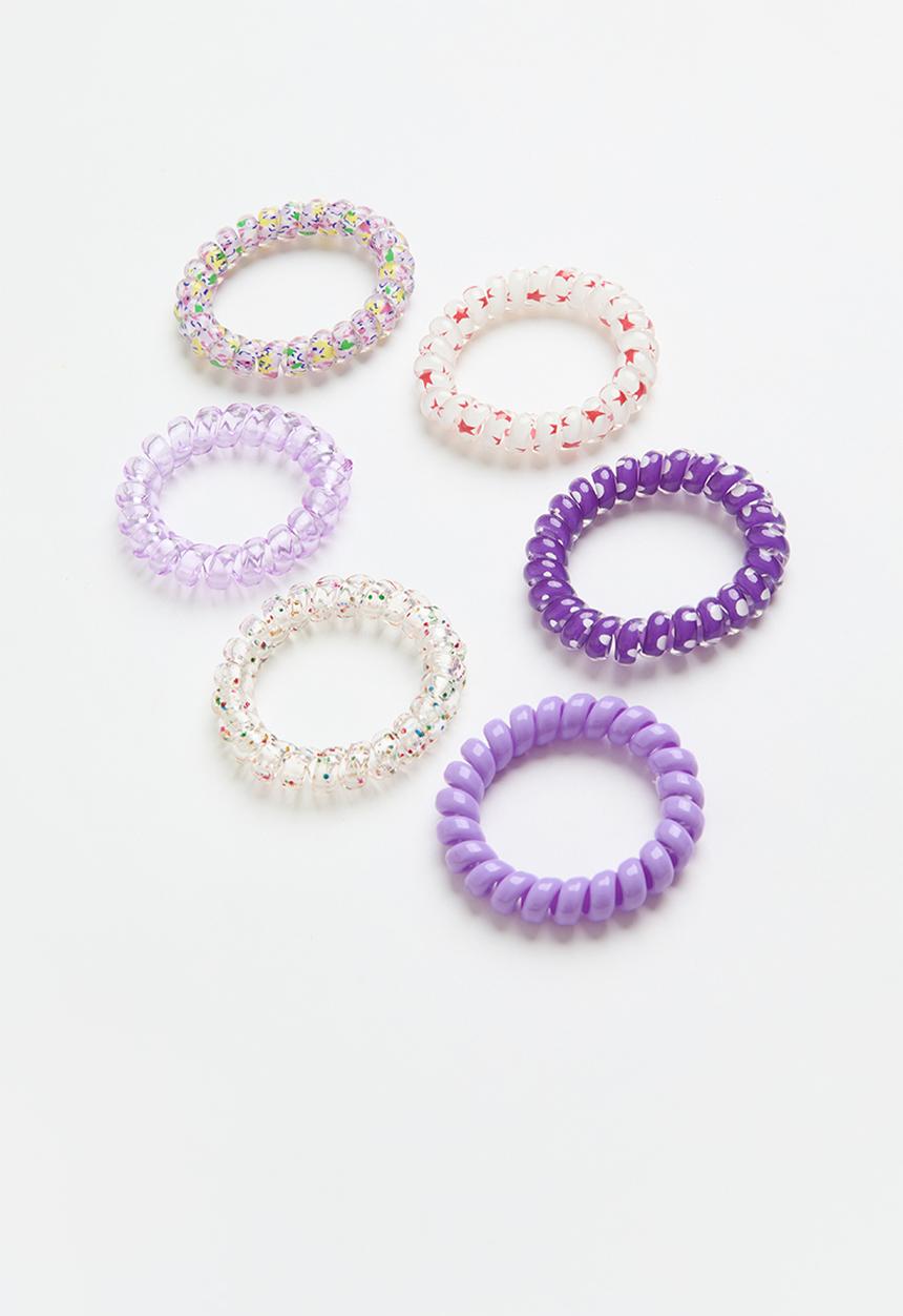 Pop Candy - Hair tie set - purple
