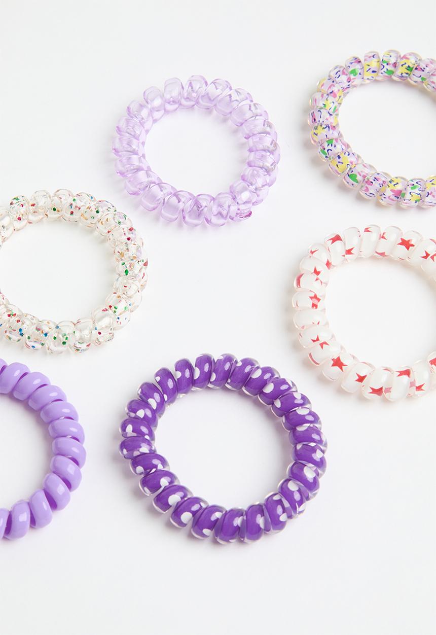 Pop Candy - Hair tie set - purple