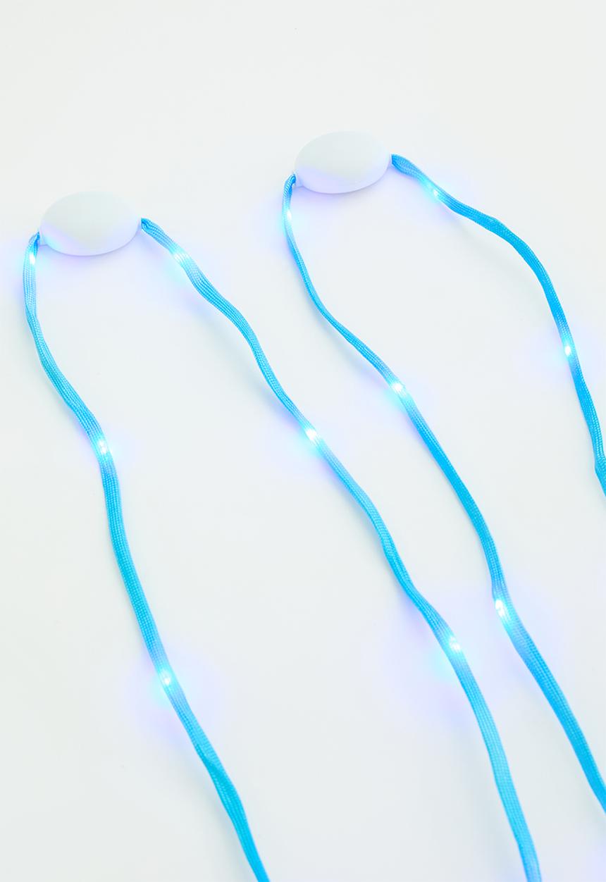 Pop Candy - Luminous shoe laces - blue