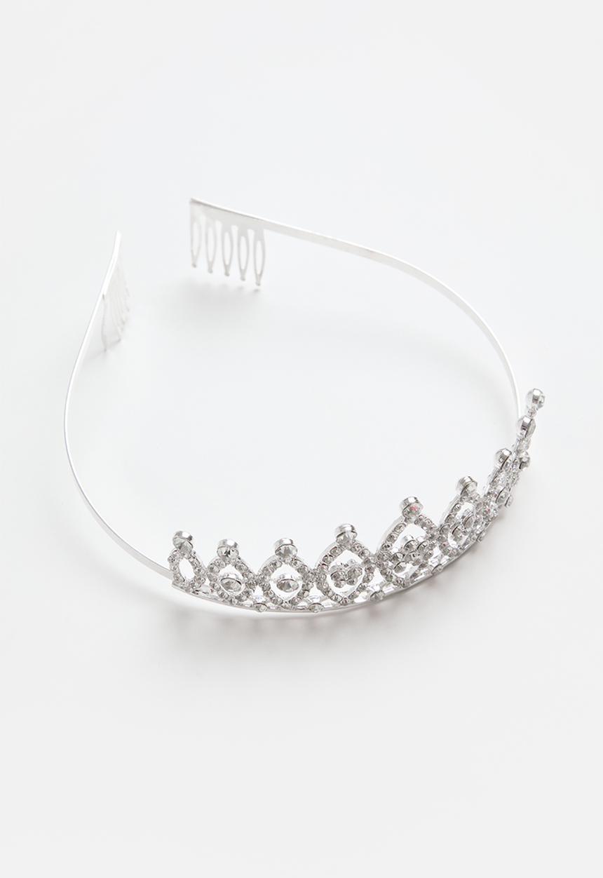 Pop Candy - Girls costume crown - silver