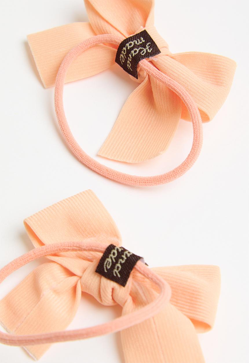 Pop Candy - Girls 2 piece hair tie set - orange