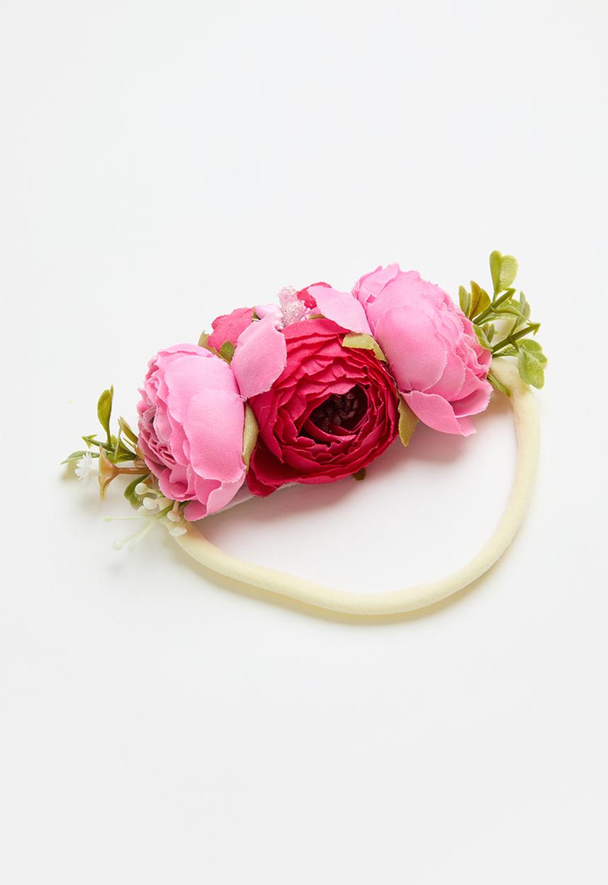 Pop Candy - Floral head band - pink