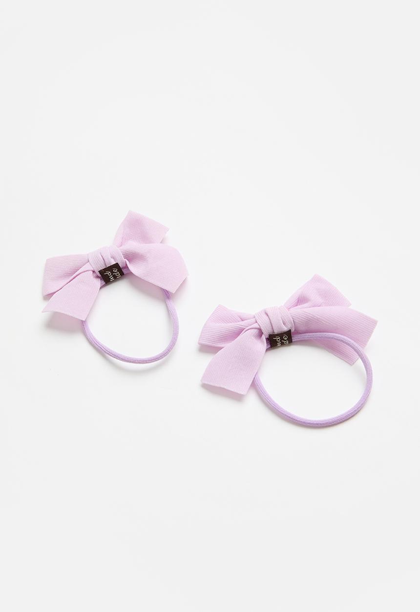 Pop Candy -  2 Piece hair tie set - purple