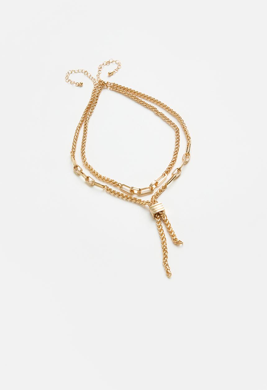 Superbalist - Chelsea layered necklace - gold