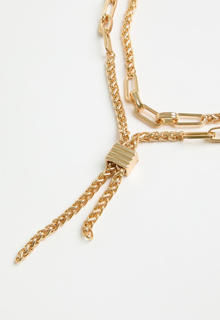 Superbalist - Chelsea layered necklace - gold