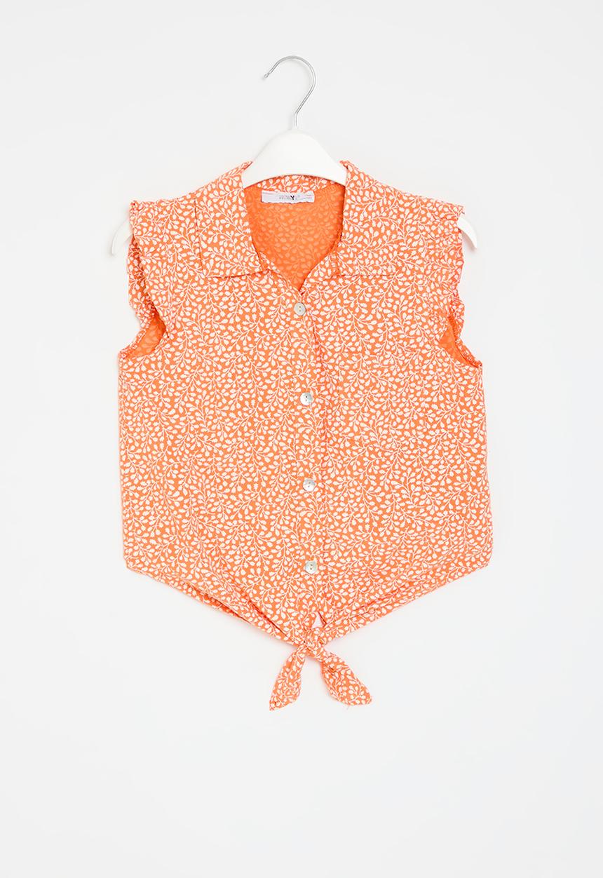 HAILYS - Blouse - sun orange