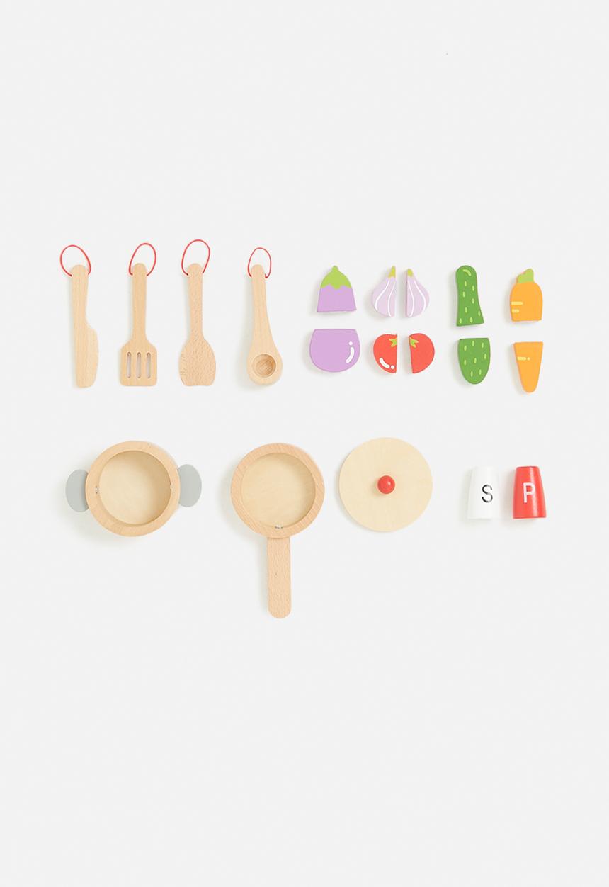 Greenbean Learning - Pretend & play - chef's kitchen set - multi