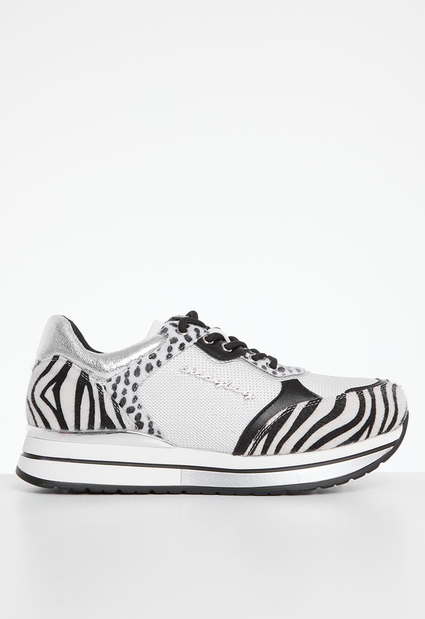 SISSY BOY - Hot right now sneaker - white & silver