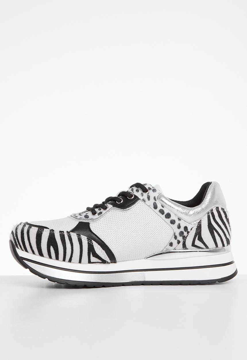 SISSY BOY - Hot right now sneaker - white & silver