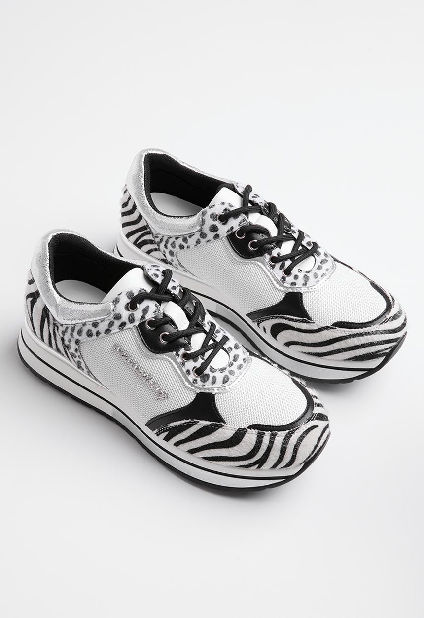 SISSY BOY - Hot right now sneaker - white & silver