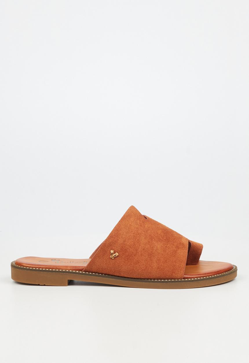 Butterfly Feet - Frost9 thong sandal - tan