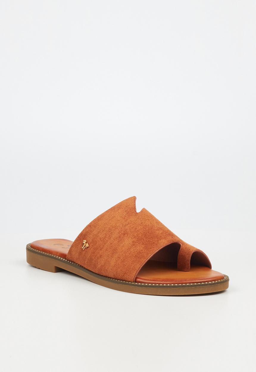 Butterfly Feet - Frost9 thong sandal - tan