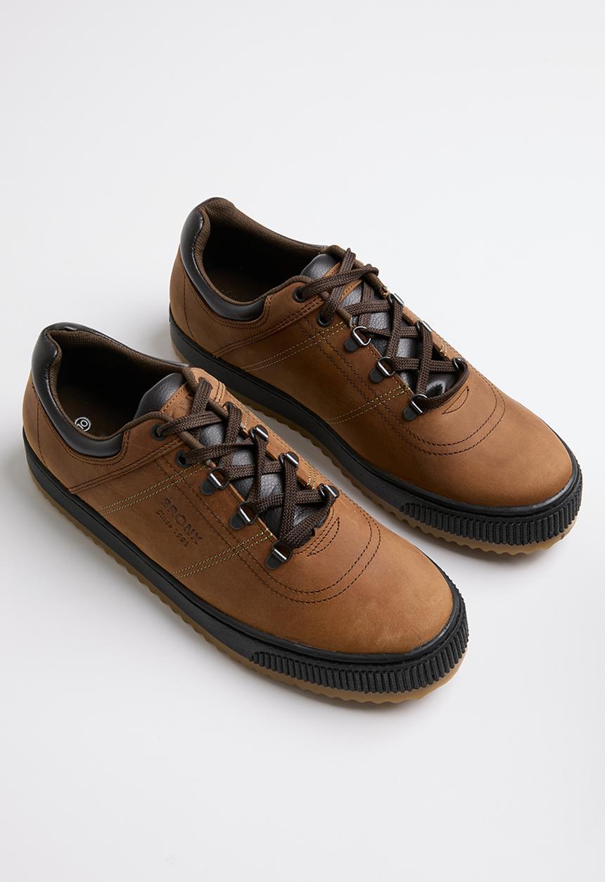 Bronx - Disco sneaker - red brown