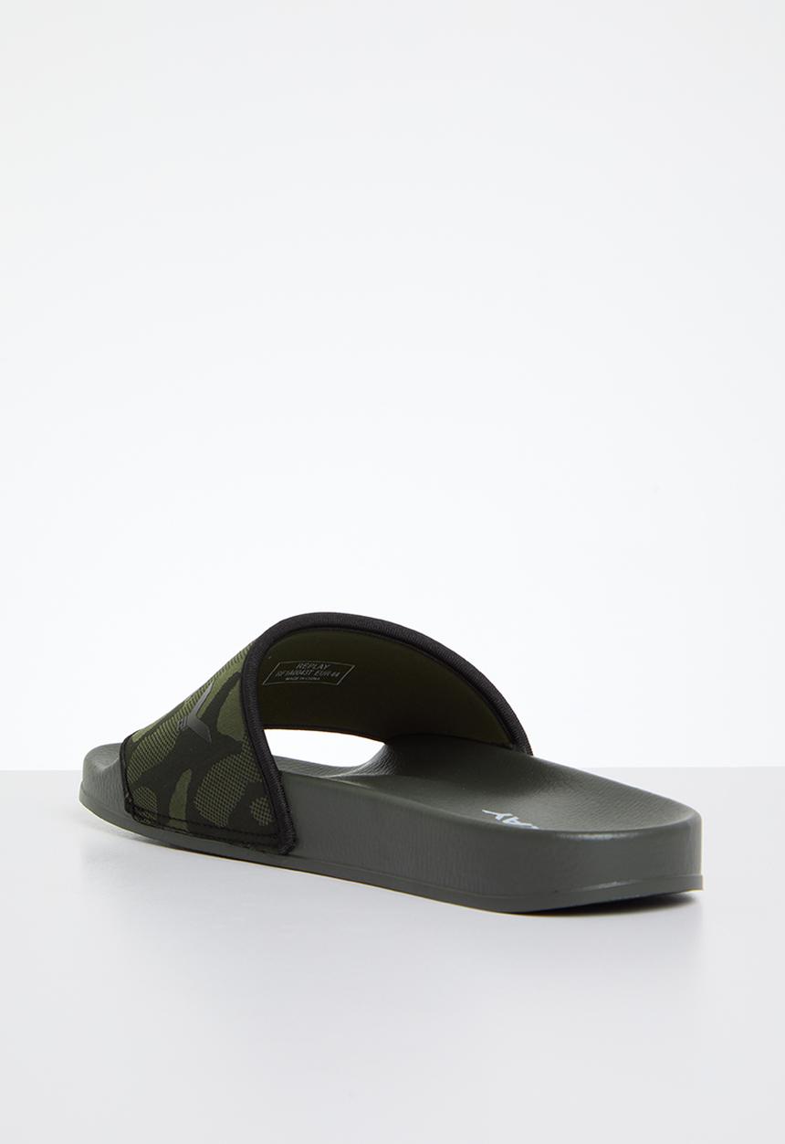 Replay - Up bic slide - camo green