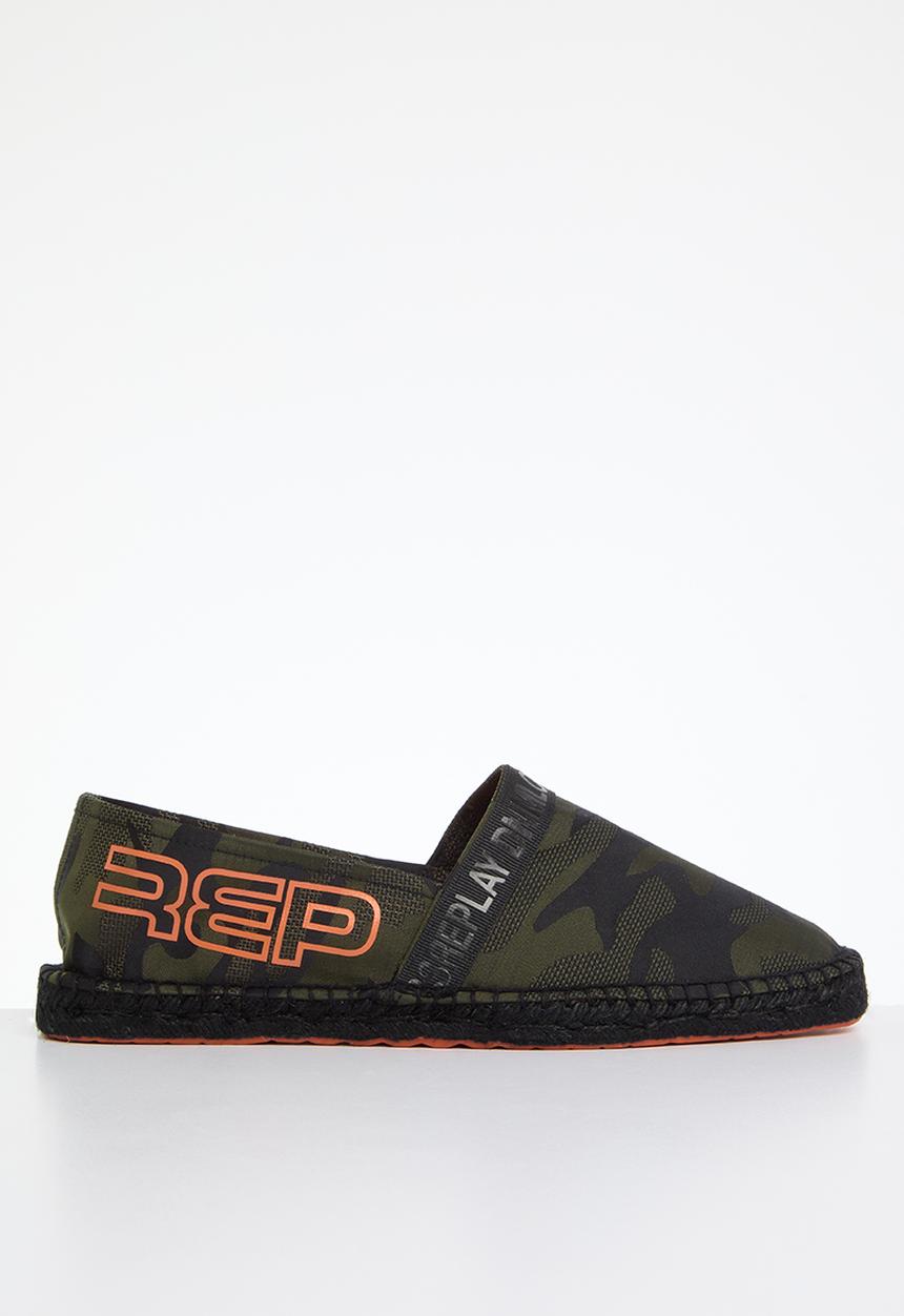 Replay - Cabo military espadrille - green