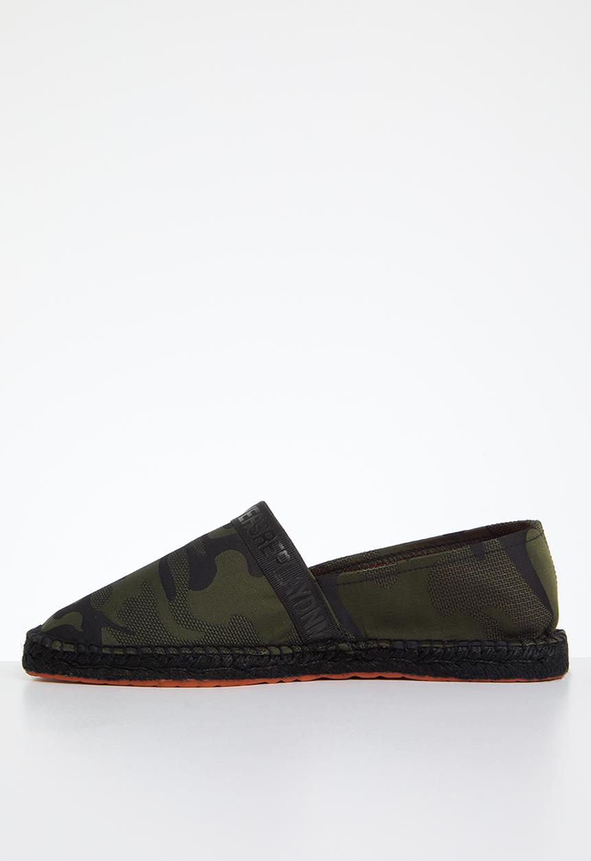 Replay - Cabo military espadrille - green