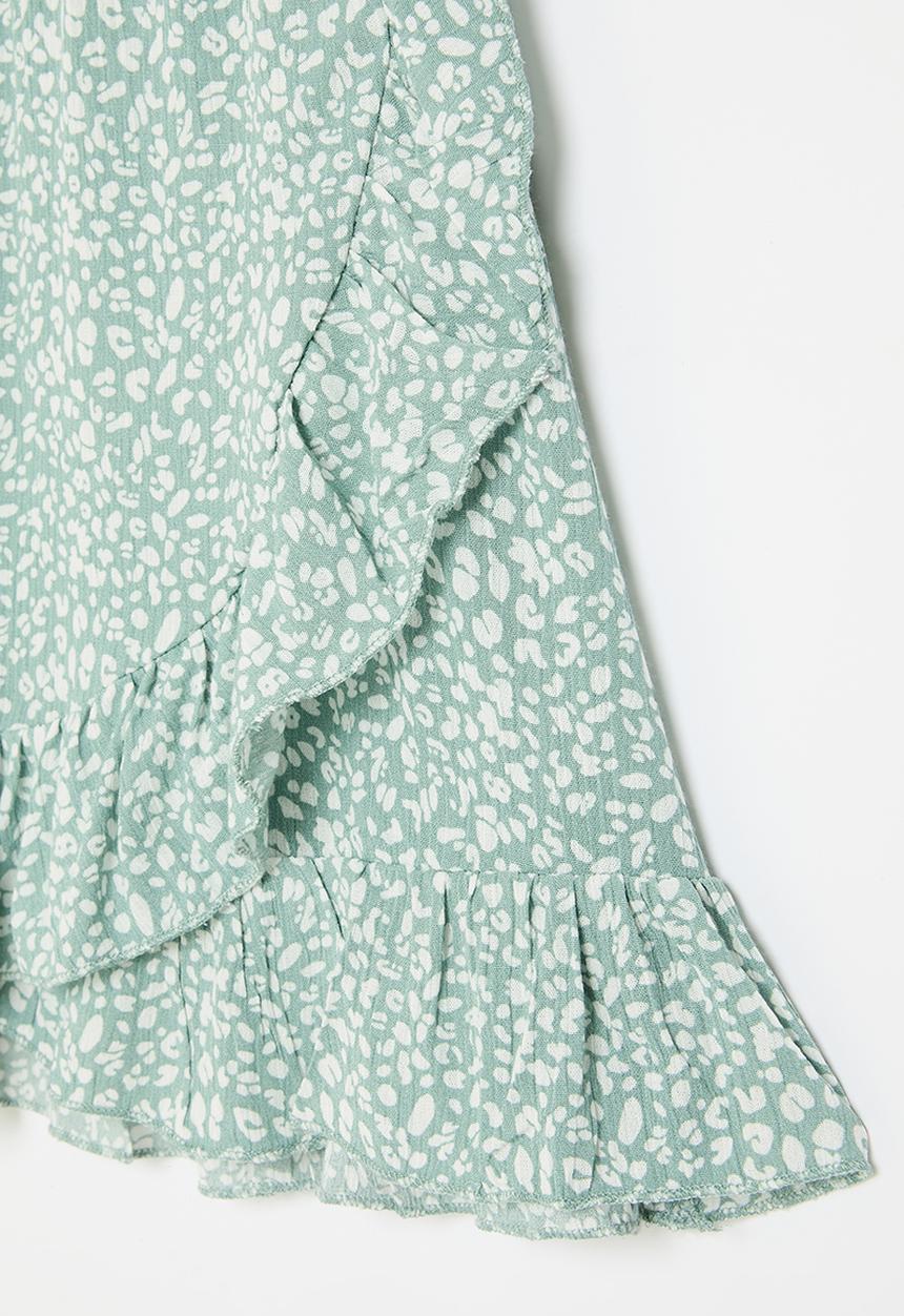 HAILYS - Skirt - green tea leo