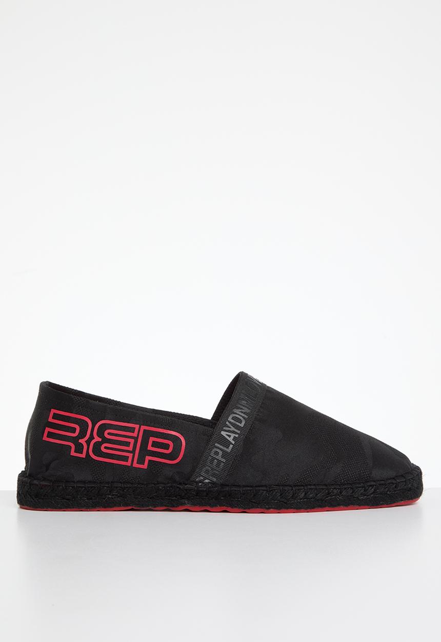 Replay - Cabo military espadrille - black