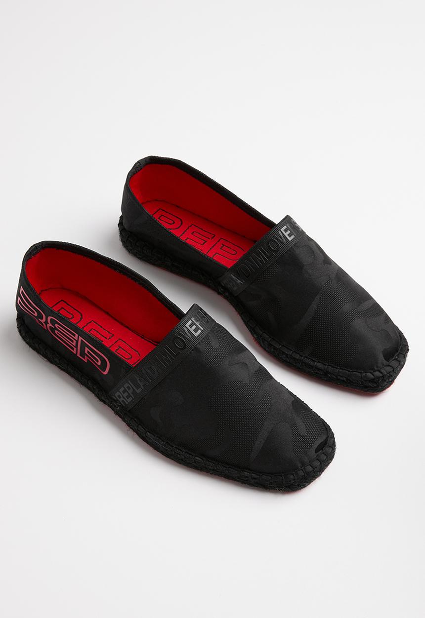 Replay - Cabo military espadrille - black