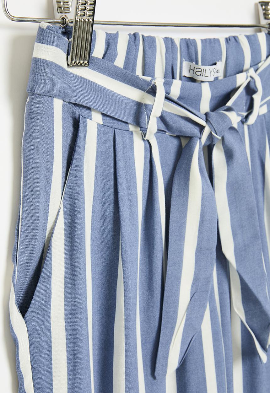 HAILYS - Trousers - blue 
