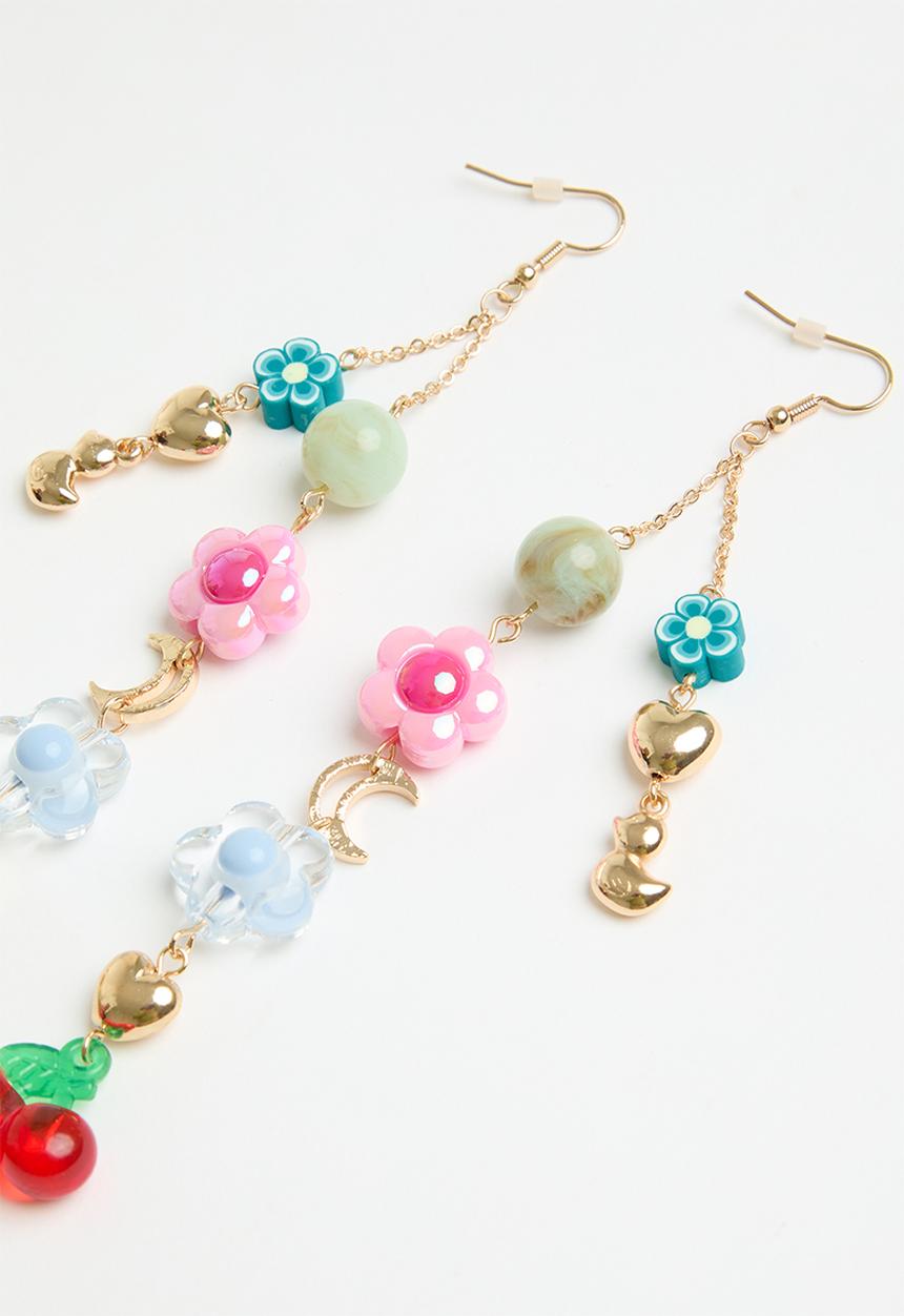 Superbalist - Stormi earring and necklace set - gold