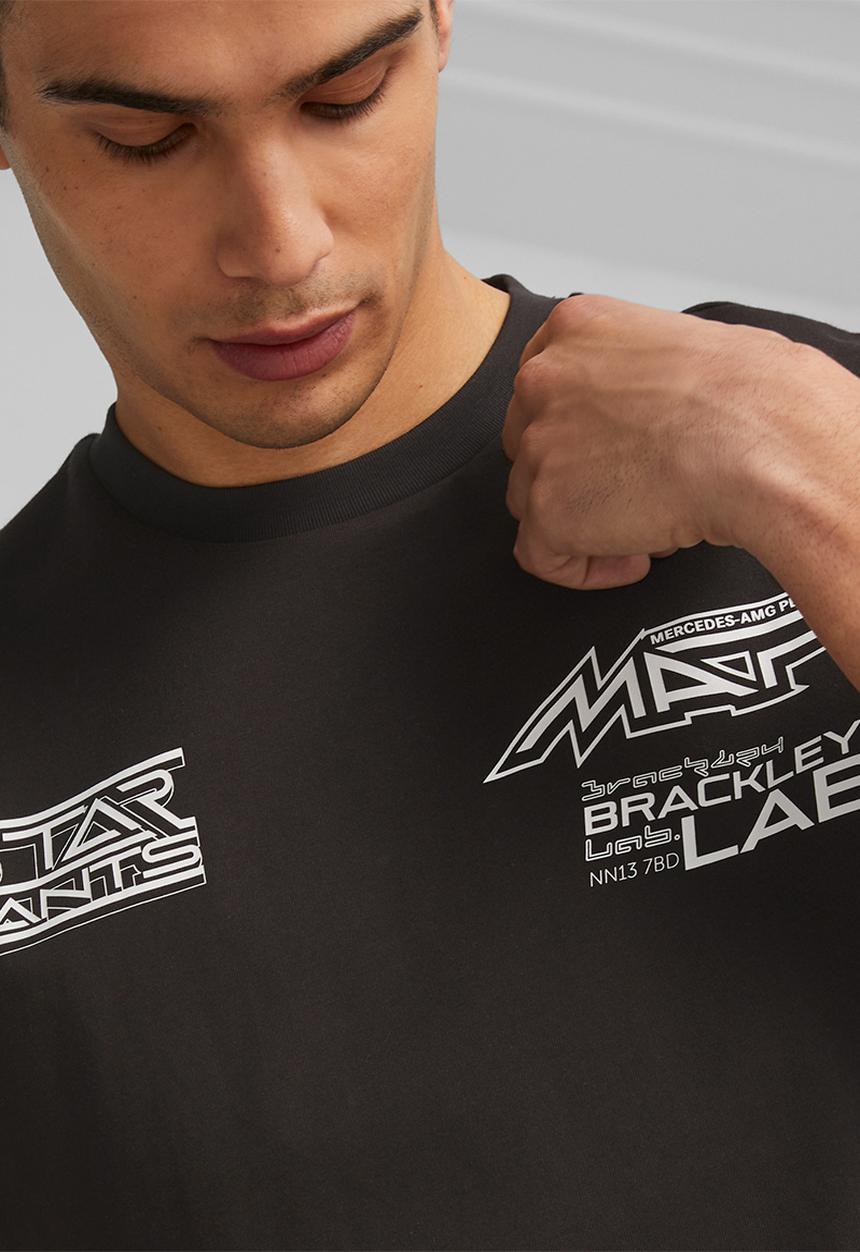 PUMA - Mapf1 garage crew tee - black 