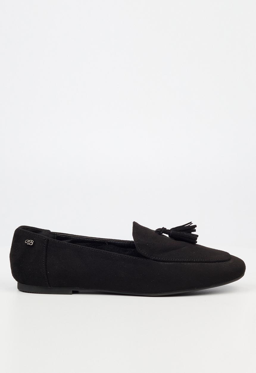 Miss Black - Jipsy stud detail loafer - black