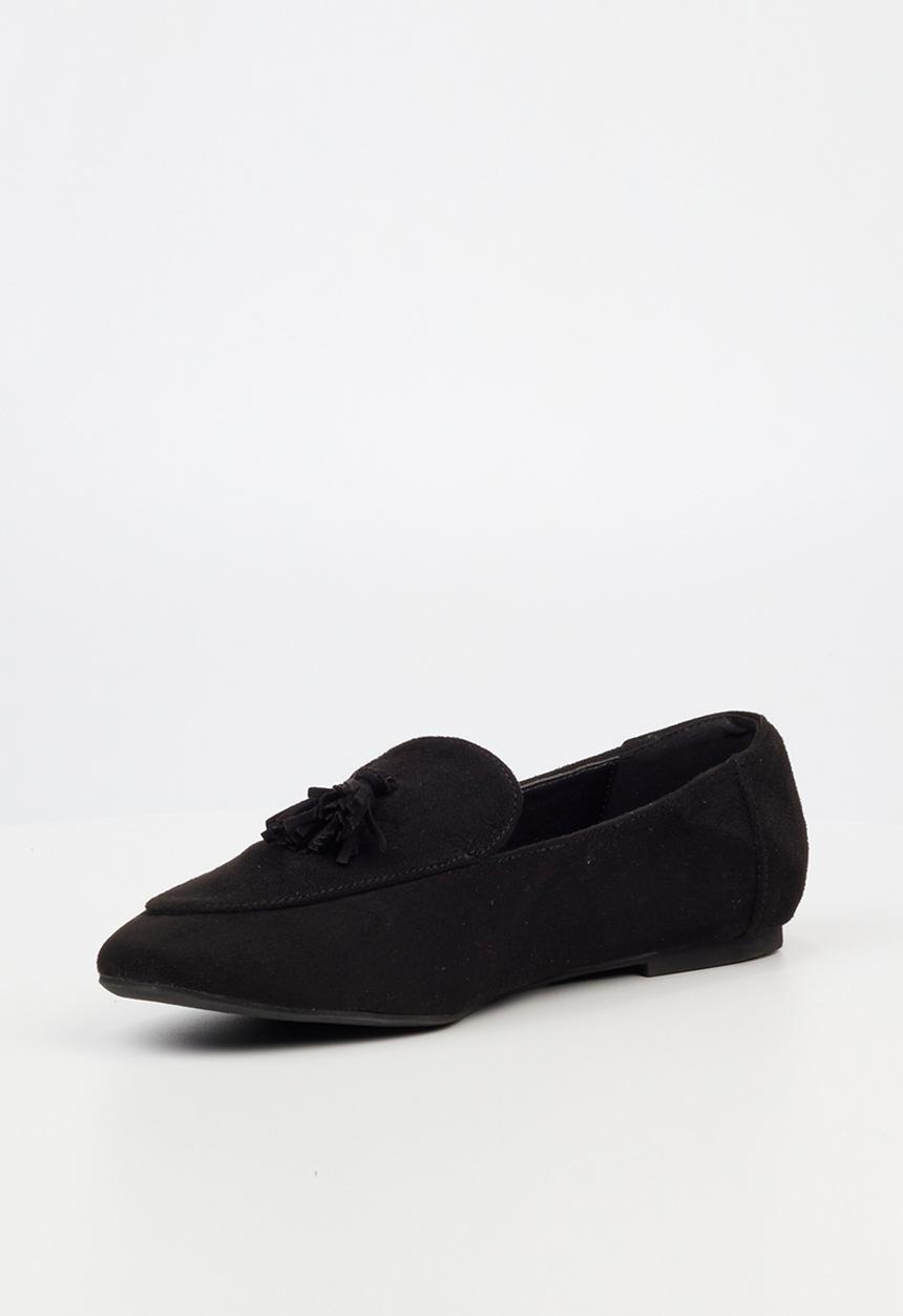 Miss Black - Jipsy stud detail loafer - black
