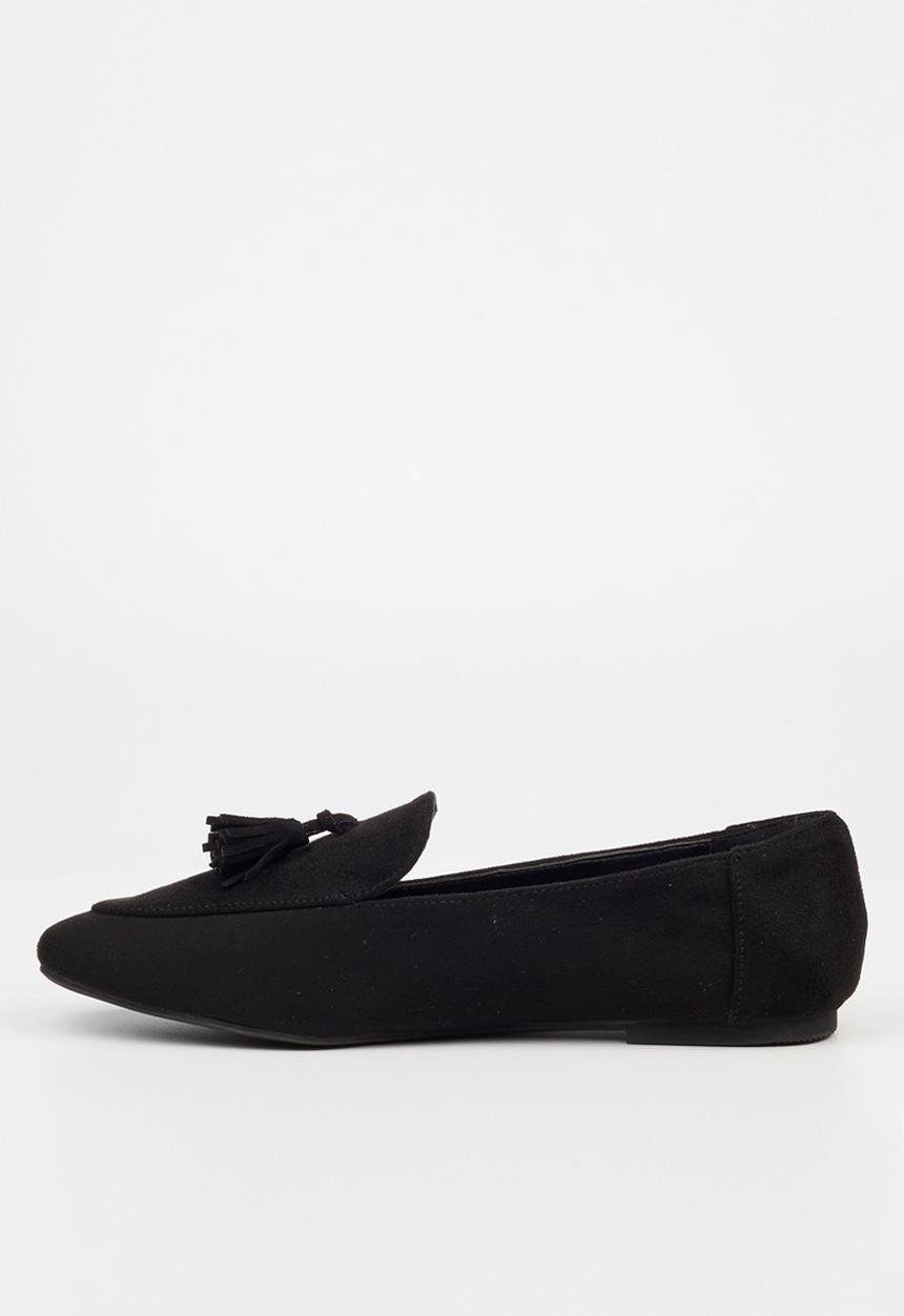 Miss Black - Jipsy stud detail loafer - black