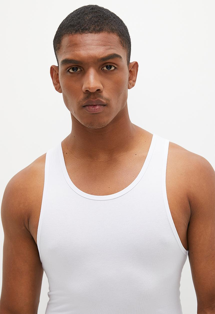 POLO - Vest 3 pack - white 